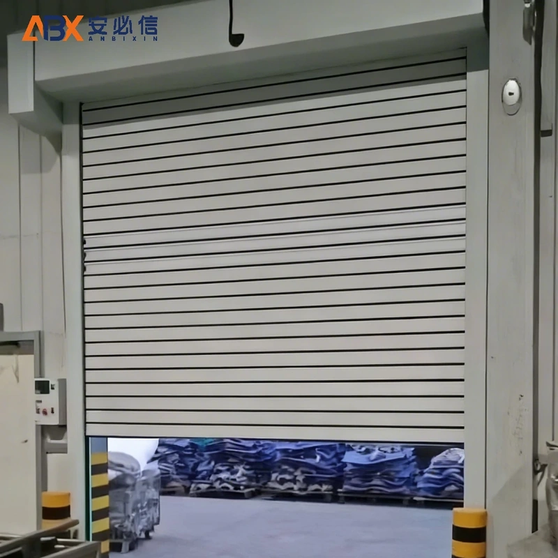 白山螺旋式高速门